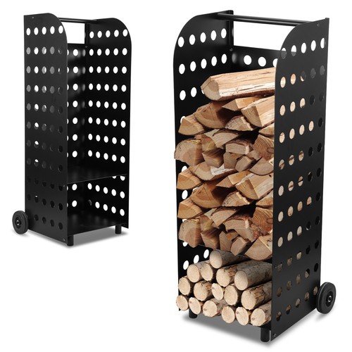 Kaminholzwagen holzkorb 60kg - kaminholzwagen,