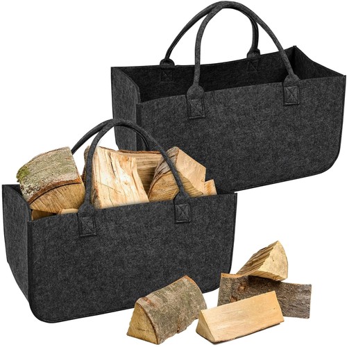 Filztasche kaminholzkorb - filztasche,