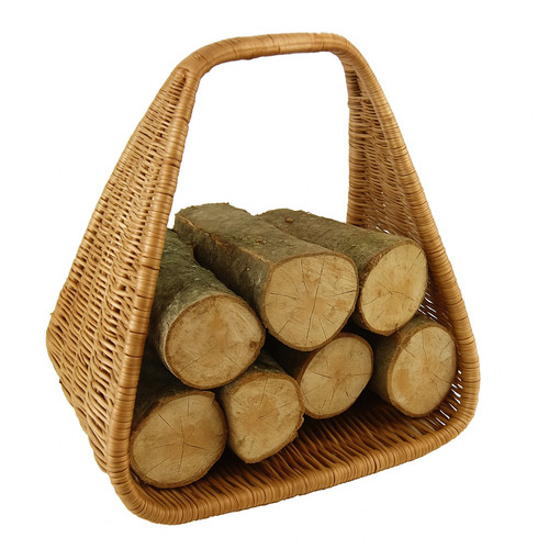 Kaminholzkorb weide holzkorb - kaminholzkorb,