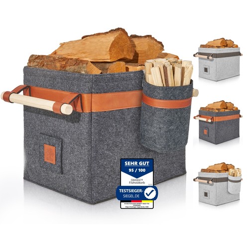 Oakage holzkorb kaminholz - oakage®,