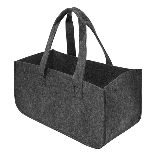 Kaminholztasche filz mit - kaminholztasche,