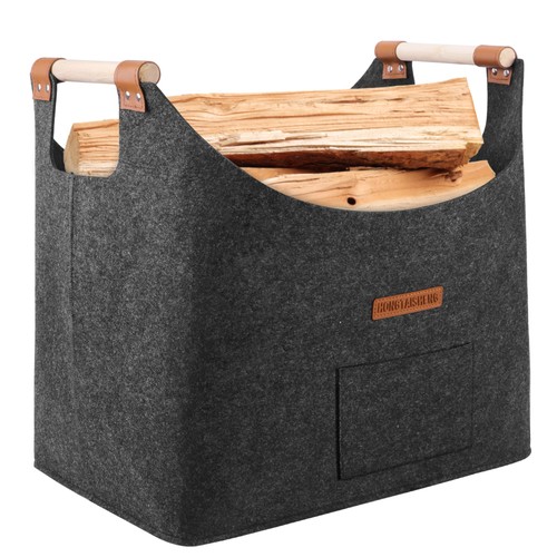 Brennholzkorb faltbar - faltbar, xl