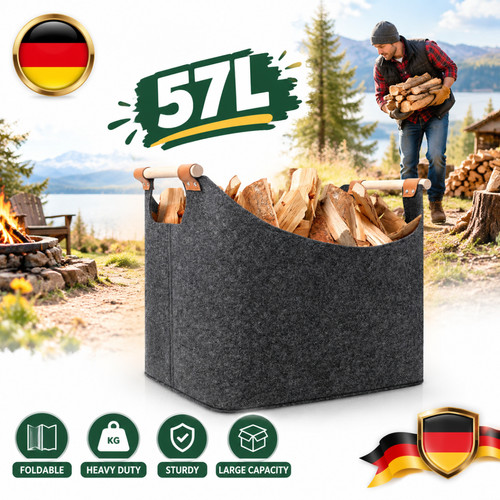 Kaminholz aufbewahrungskorb - kaminholz,
