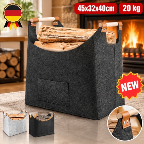 Holzkorb 57l kaminzubehör - holzkorb,
