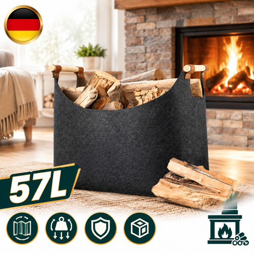 Kaminholztasche kaminholzkorb - kaminholztasche,