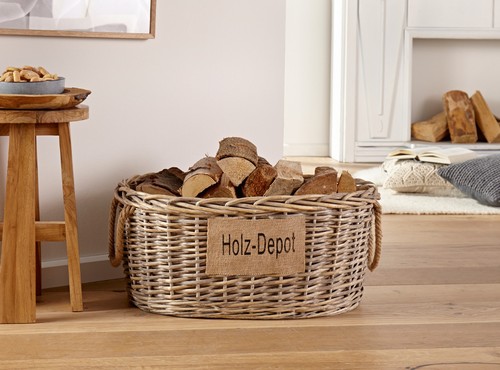 Kaminholz korb holzkorb - kaminholz-korb,