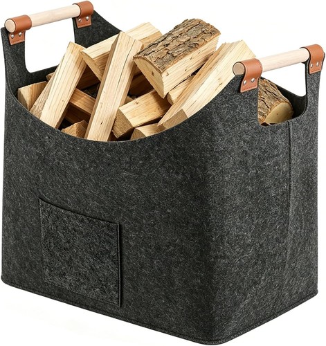 Holzkorb für kaminholz 60l - kaminholz,