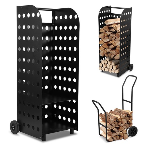 Kaminholzwagen 60kg holzkarre - 60kg,