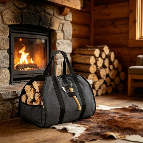 Tragetasche für kaminholz - tragetasche,